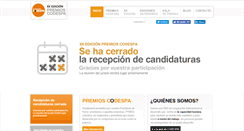 Desktop Screenshot of premioscodespa.com